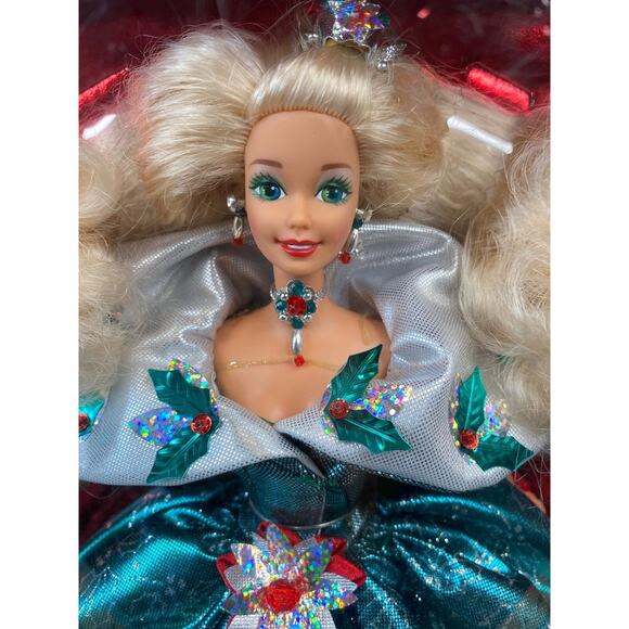 Mattel Happy Holidays Barbie Special Edition 1995 SEALED New In Box - Picture 2 of 8